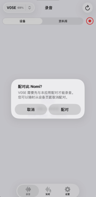 Pair this Nomily AI dialog